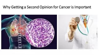Why Getting a Second Opinion for Cancer is Important