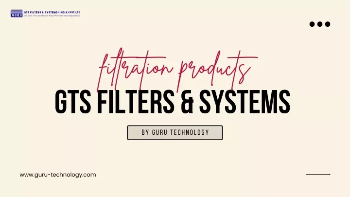 filtration products