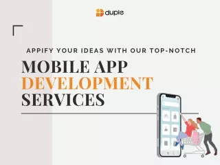 Appify Your Ideas with Our Top-Notch Mobile App Development Services