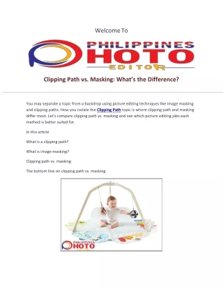 clipping path