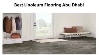 Best Linoleum Flooring Abu Dhabi