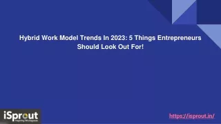 Hybrid Work Model Trends in 2023