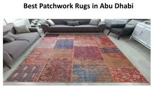 Best Patchwork rugs in Abu Dhabi