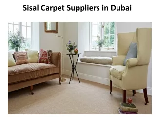 Sisal Rugs Suppliers Dubai