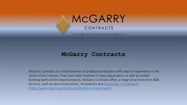 mcgarry contracts