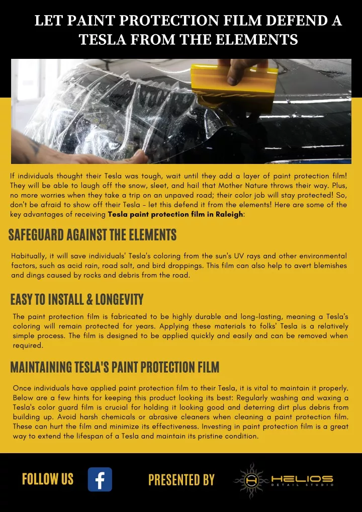let paint protection film defend a tesla from