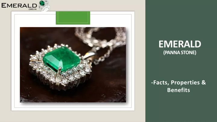 emerald panna stone
