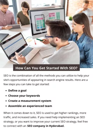how can you get started with seo