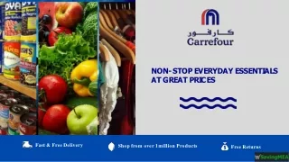 Carrefour’s Amazing Deals on Grocery Shopping