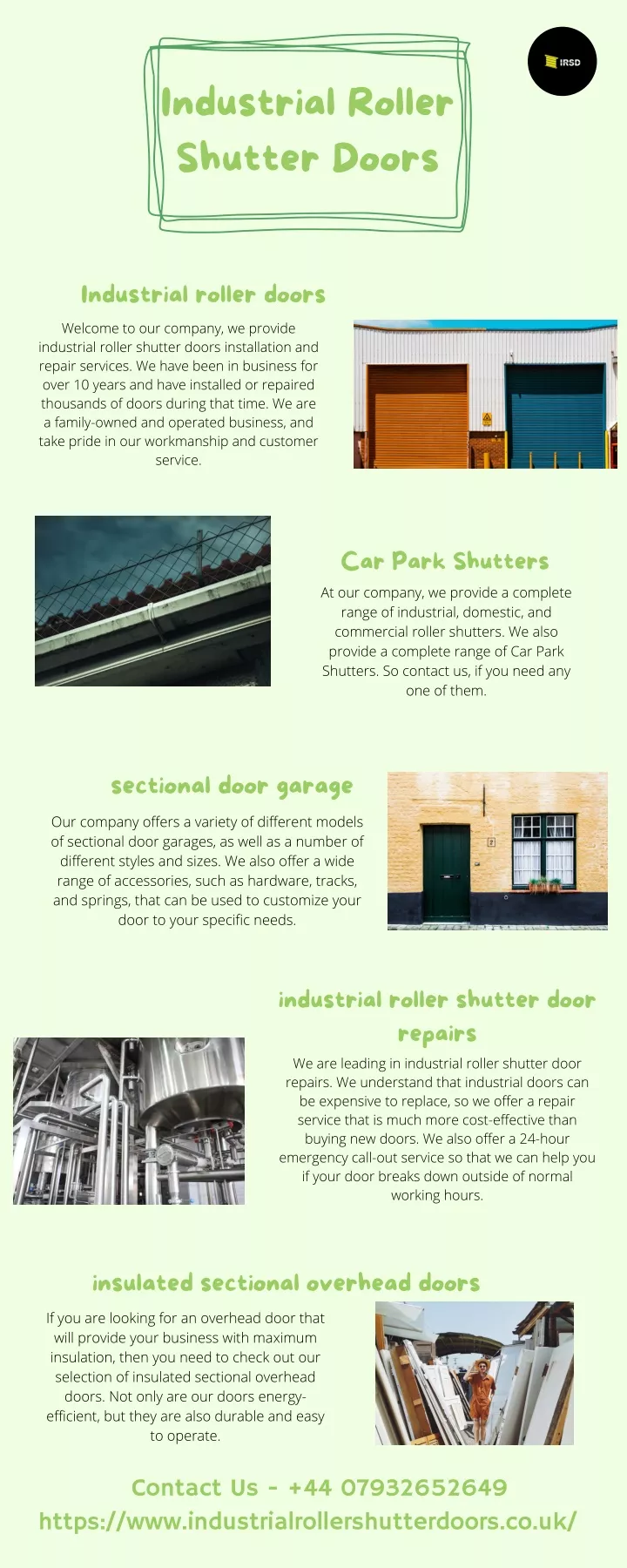 industrial roller shutter doors