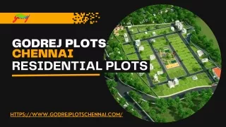 Godrej Plots Chennai - Buy Low Budget Property in Chennai