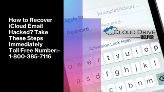 How to Recover iCloud Email HackedTake These Steps Immediately