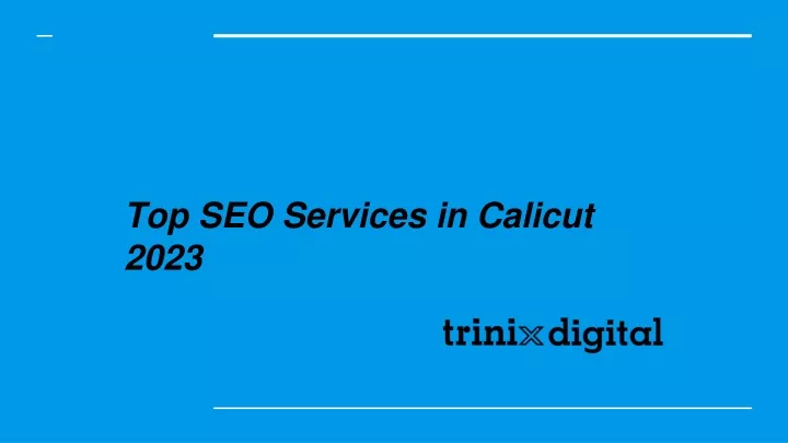 top seo services in calicut 2023