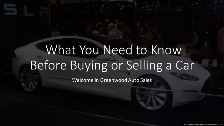 what you need to know before buying or selling