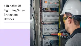 4 Benefits Of Lightning Surge Protection Devices