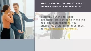Why Do You Need a Buyer's Agent to Buy a Property in Australia