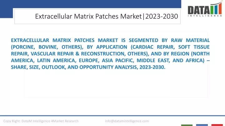 extracellular matrix patches market 2023 2030