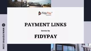 FidyPay is an excellent payment Link Service Provider-Banking as a Service