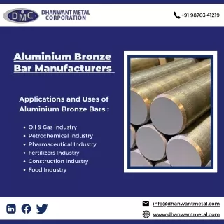 Aluminium Bronze Bar | Flanges | Round Bar |  Frp Grp Fittings | Valves - Dhanwa