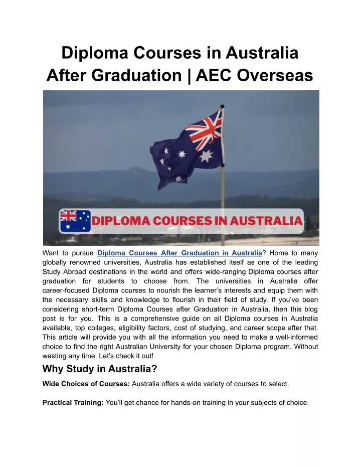 PPT Diploma Courses After Graduation In Australia PowerPoint ppt-diploma-courses-after-graduation-in-australia-powerpoint