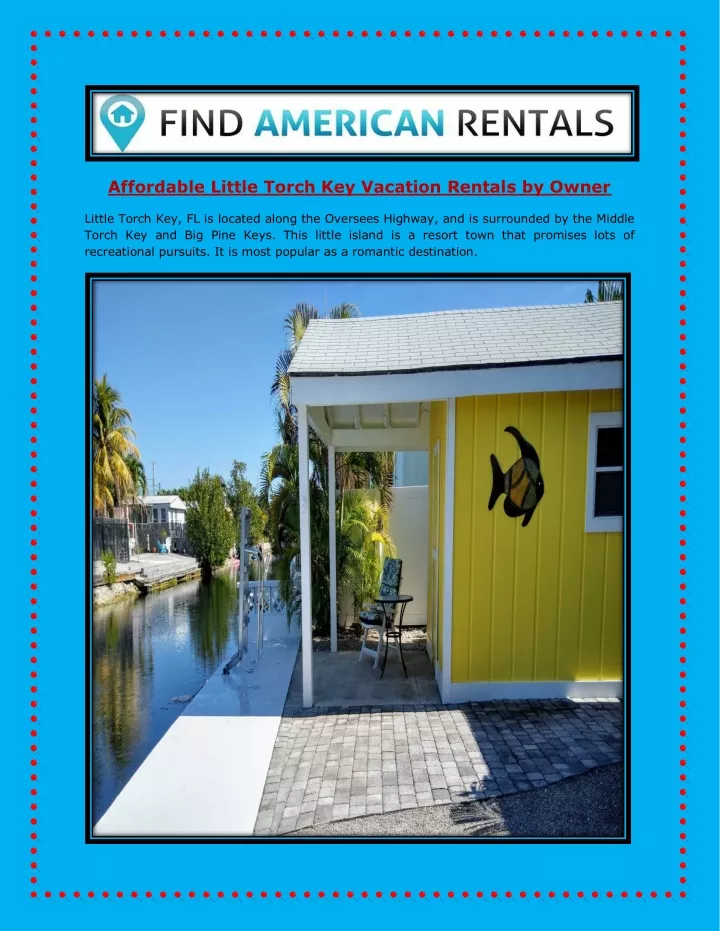 affordable little torch key vacation rentals