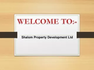 welcome to
