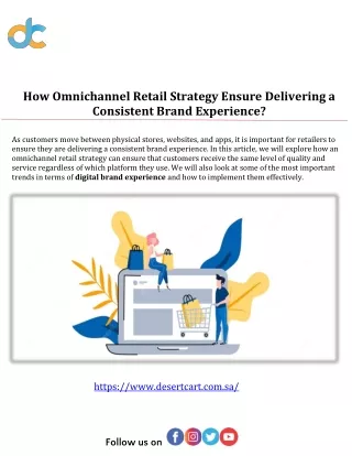 How Omnichannel Retail Strategy Ensure Delivering a Consistent Brand Experience