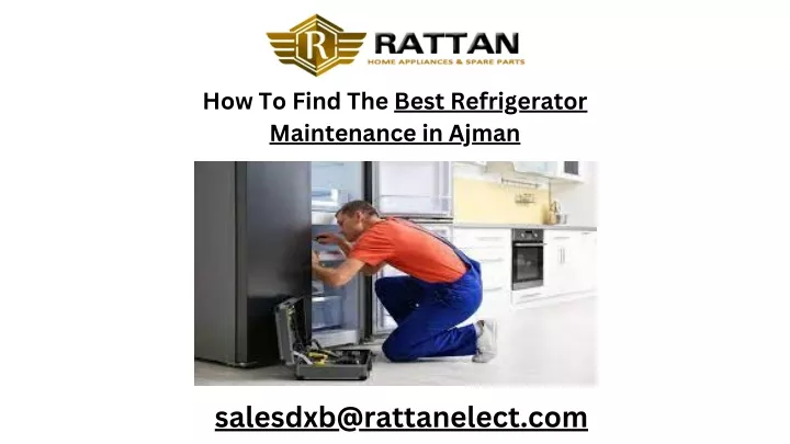 how to find the best refrigerator maintenance