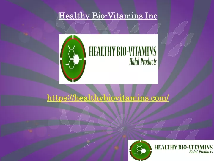 healthy bio vitamins inc