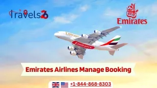 Emirates Airlines Manage Booking