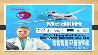 Book Credible Medical Support Air Ambulance Patna at Low-Fare