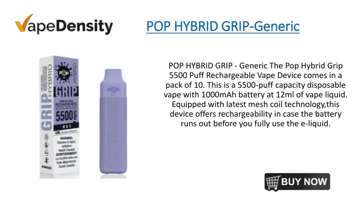 pop hybrid grip generic