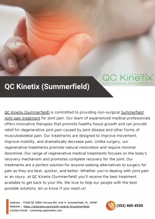 qc kinetix summerfield
