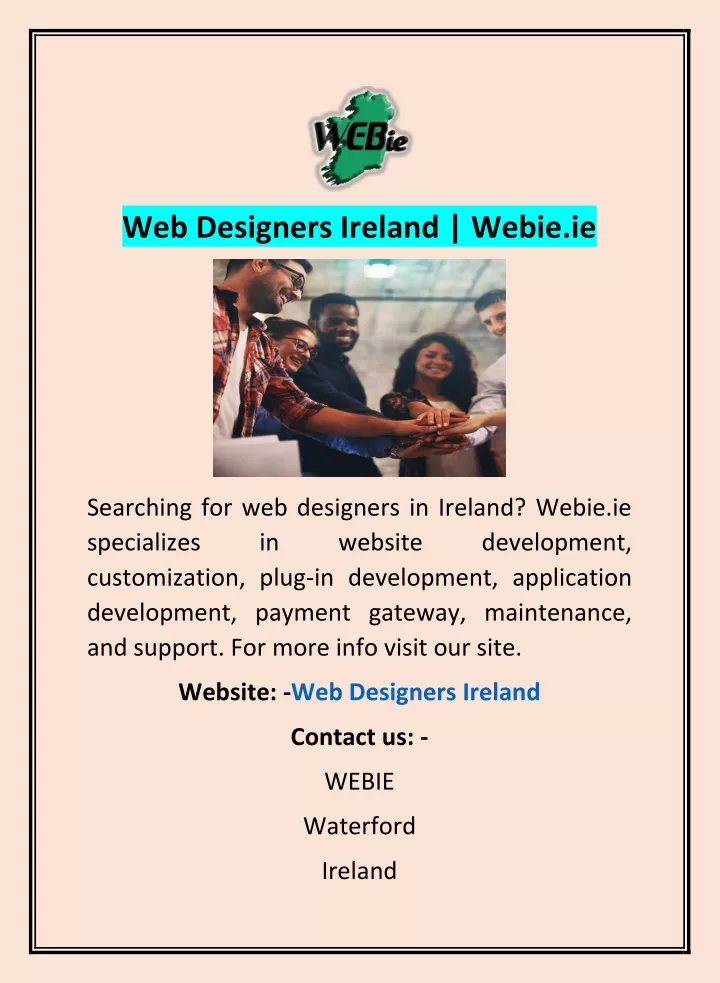 web designers ireland webie ie