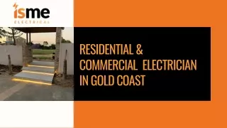 Residential & Commercial  Electrician in Gold Coast