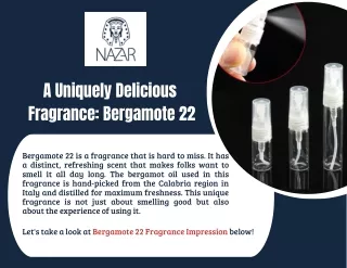 Versatile Fragrance With Bergamote 22 Impression