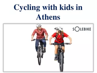 Cycling with kids in Athens