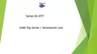 Series on Ott Seriesonott.com