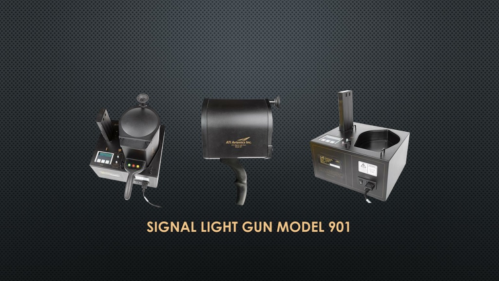 PPT - Portable Air Traffic Control Signal Light Gun - ATI Avionics Inc ...