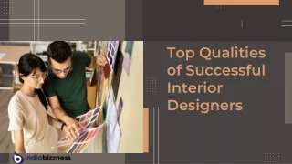 Top Qualities of Successful Interior Designers