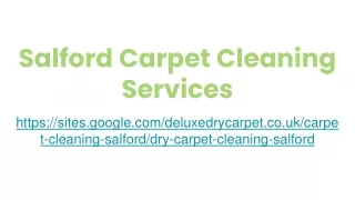 Salford Carpet Cleaning Services