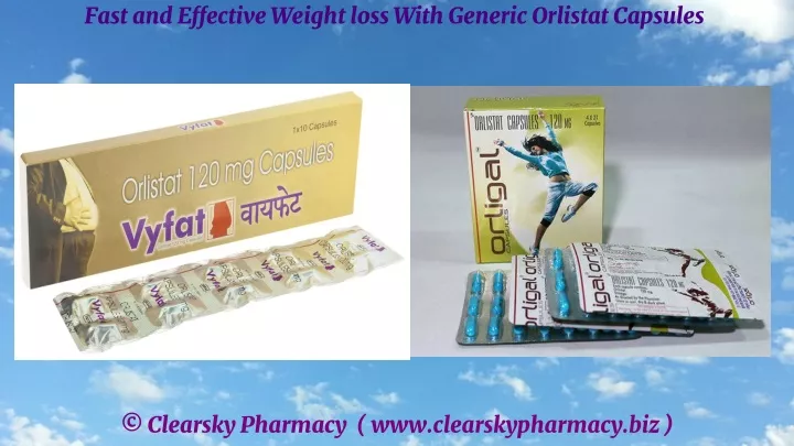 fast and effective weight loss with generic