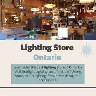 Lighting Store Ontario