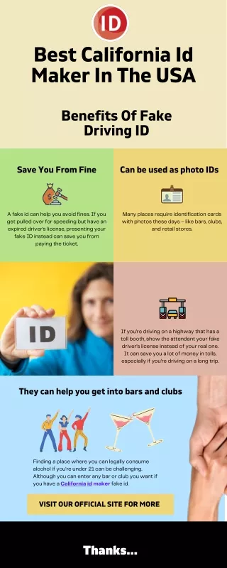 Benefits Of Fake Id By California Id Maker | Idinstate
