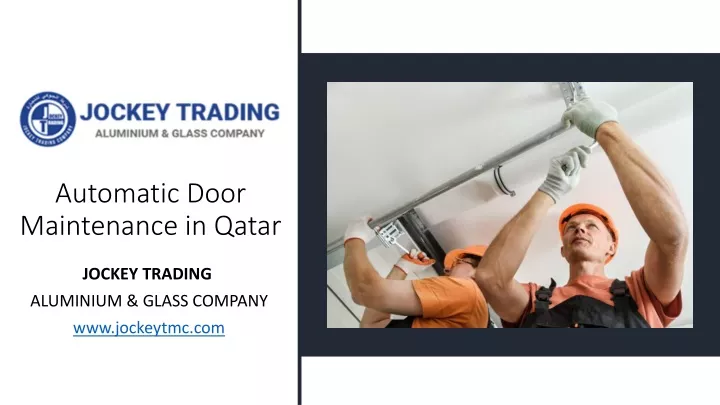 automatic door maintenance in qatar