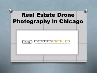 Real Estate Drone Photography in Chicago