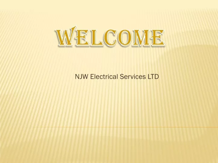 njw electrical services ltd