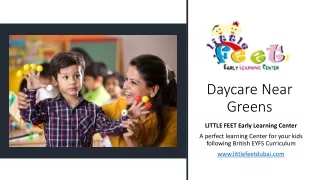 daycare near greens