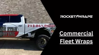 Commercial Fleet Wraps