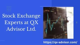 QX Advisor Ltd. is the gold stock and stock exchange expert